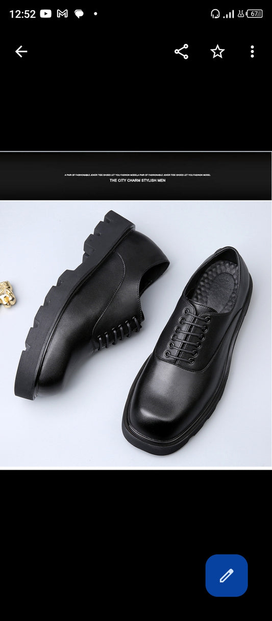 Produit n°9:Chaussures Derby/derby de plateforme/chaussures en cuir/chaussures chunky/chaussures de style gothique.